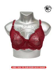 Lace Pattern Comfortable Bra