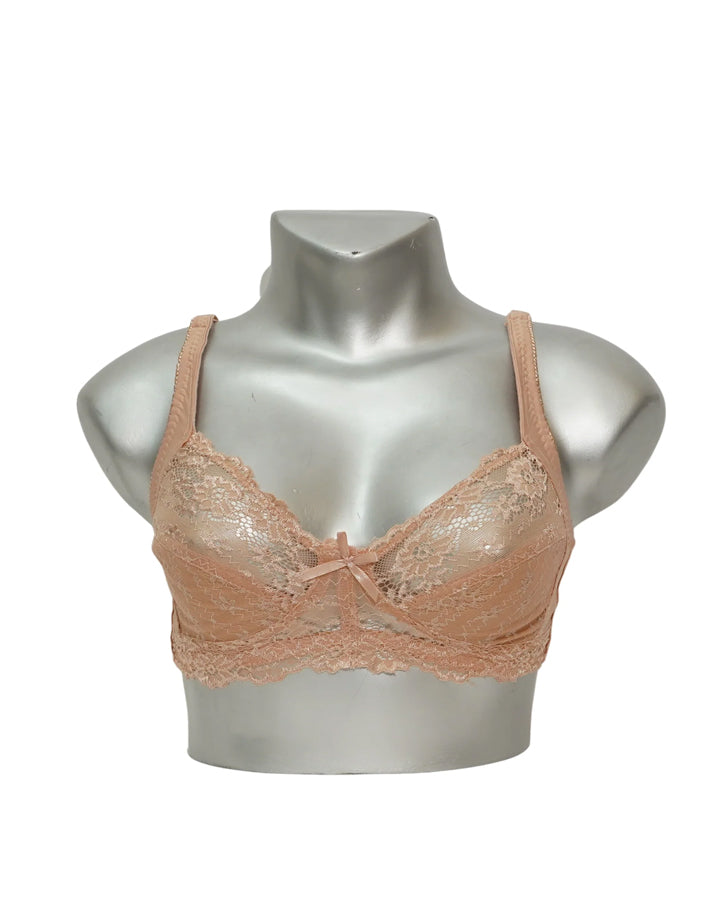 Lace Pattern Comfortable Bra